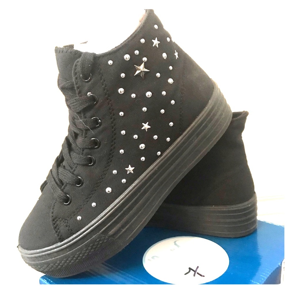Studded Platform Sneaker